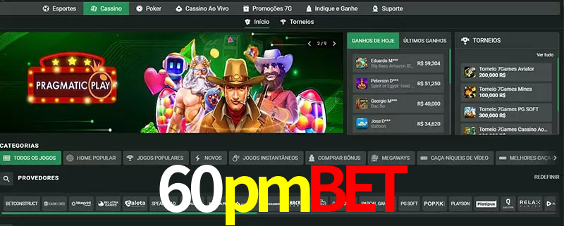 cassino 60pmbet